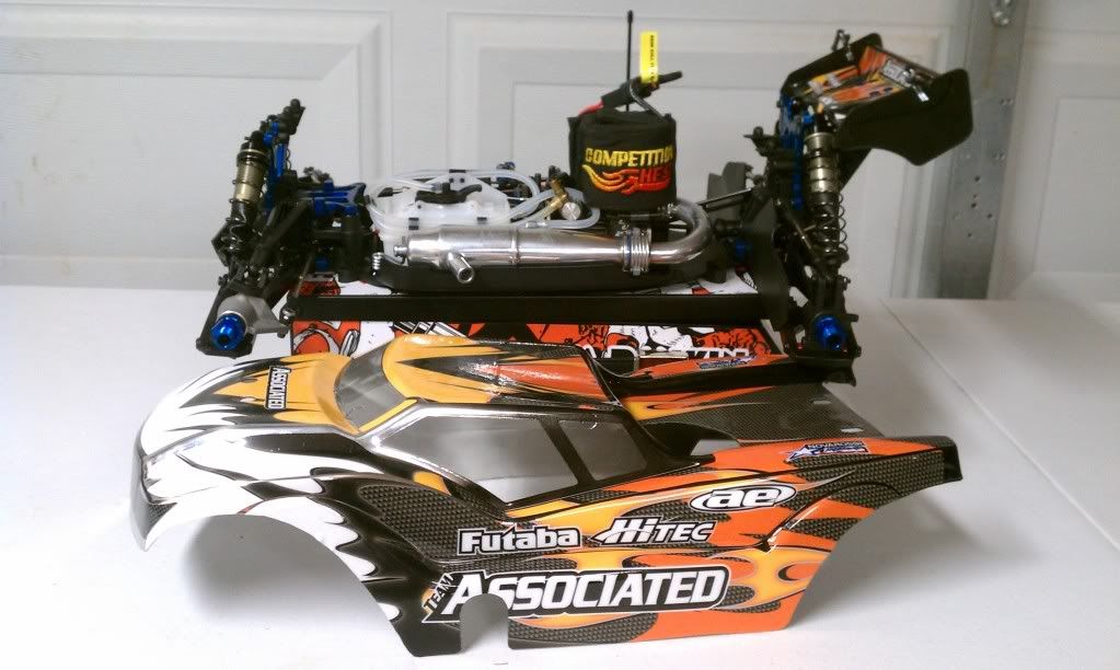 competition heat nitro engine heater